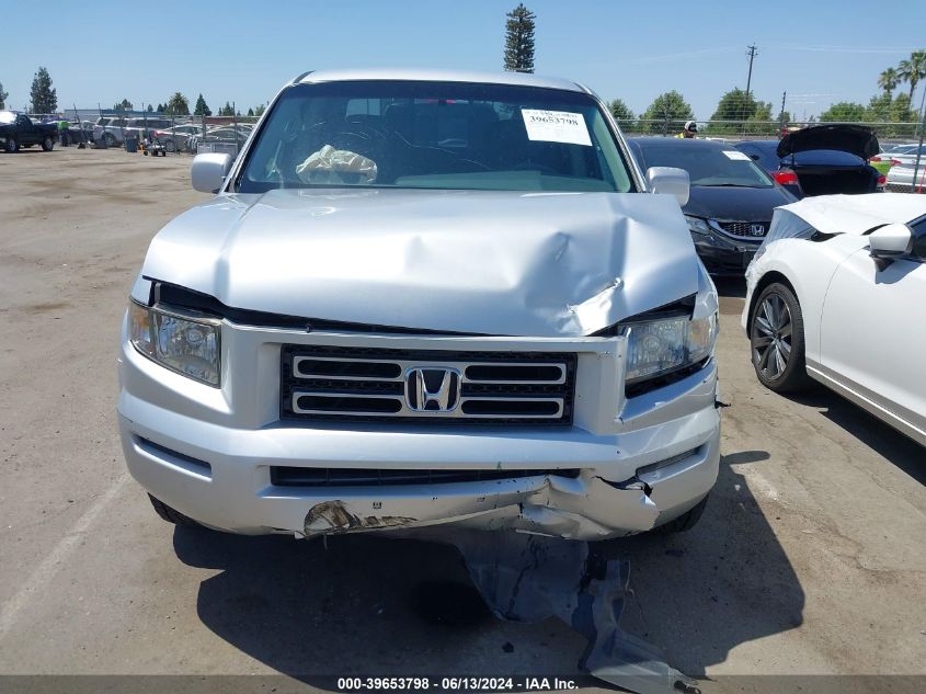 2006 Honda Ridgeline Rts VIN: 2HJYK16466H513587 Lot: 39653798