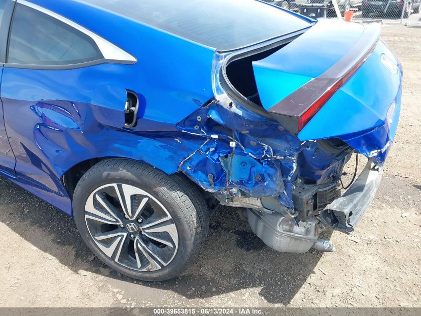 2018 Honda Civic Ex-T VIN: 2HGFC3B31JH354148 Lot: 39653815