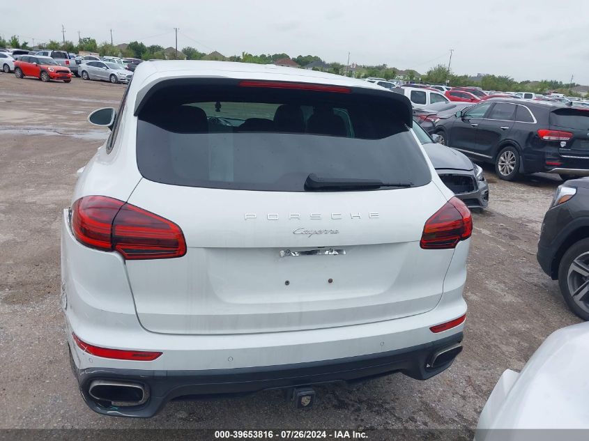 2017 Porsche Cayenne Platinum Edition VIN: WP1AA2A23HKA86979 Lot: 39653816