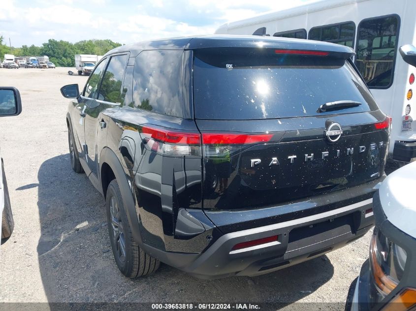 2024 Nissan Pathfinder S 4Wd VIN: 5N1DR3AC4RC282443 Lot: 39653818