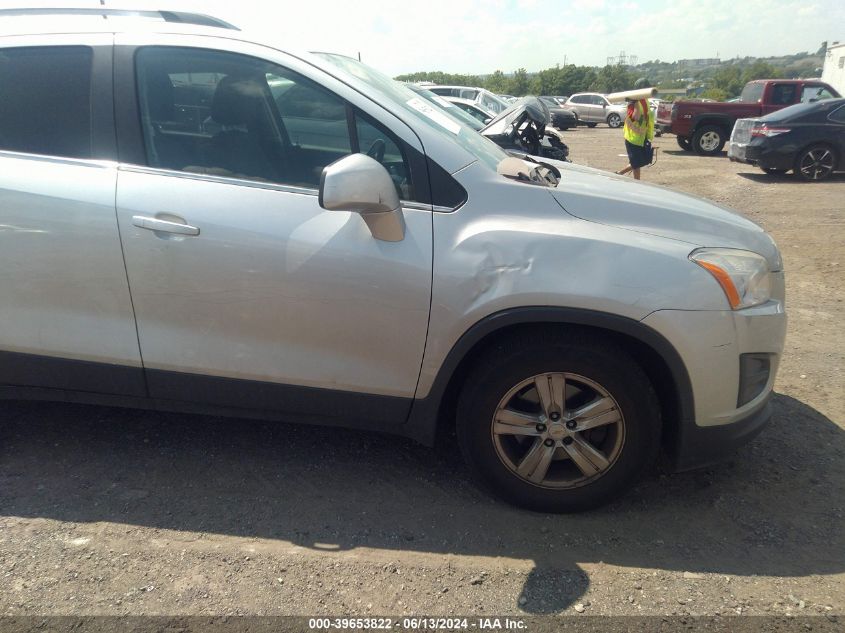 2015 Chevrolet Trax Lt VIN: KL7CJLSBXFB245702 Lot: 39653822