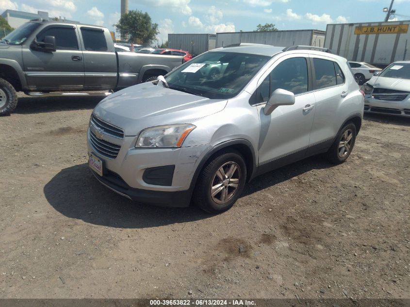 2015 Chevrolet Trax Lt VIN: KL7CJLSBXFB245702 Lot: 39653822