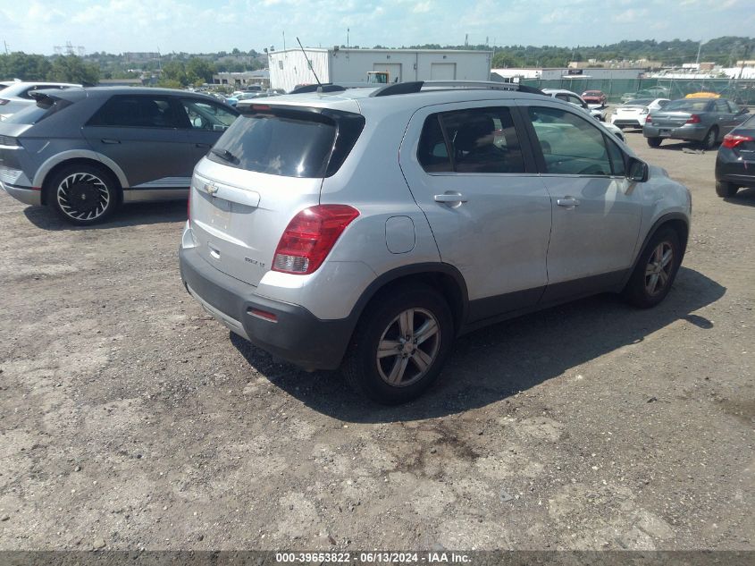 2015 Chevrolet Trax Lt VIN: KL7CJLSBXFB245702 Lot: 39653822