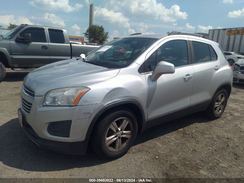 2015 Chevrolet Trax Lt VIN: KL7CJLSBXFB245702 Lot: 39653822