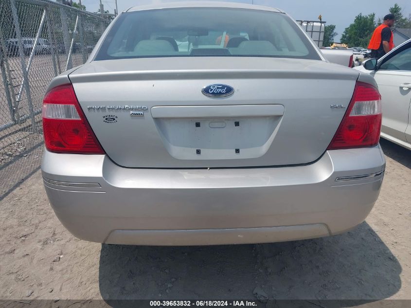2006 Ford Five Hundred Sel VIN: 1FAFP271X6G176981 Lot: 39653832