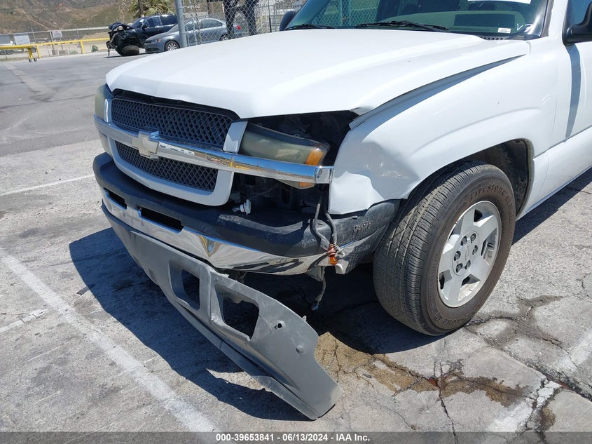 2005 Chevrolet Silverado 1500 Ls VIN: 2GCEC13T151393611 Lot: 39653841
