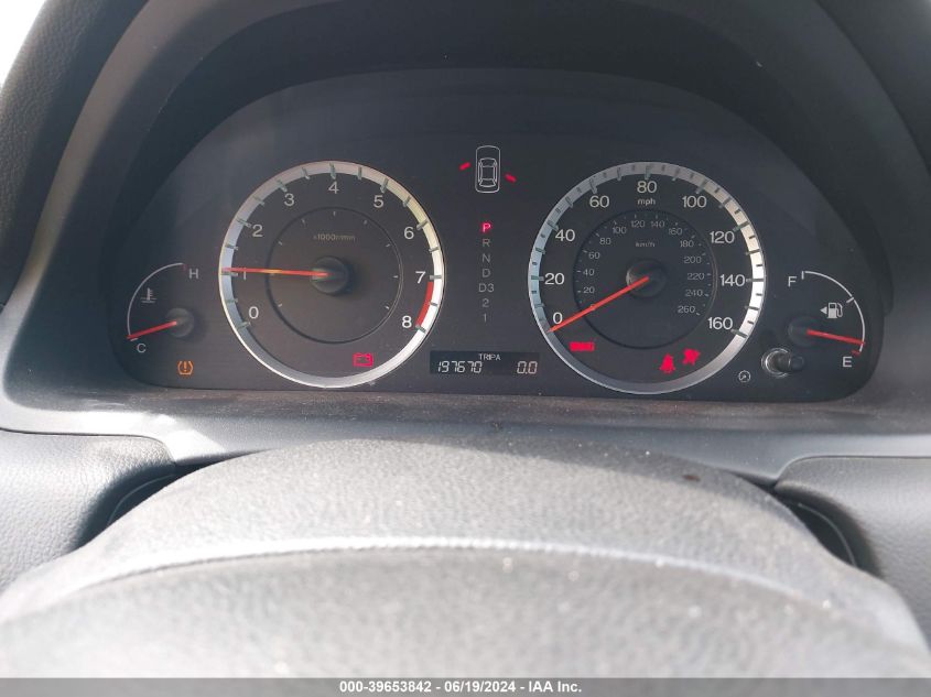 2009 Honda Accord 2.4 Ex-L VIN: 1HGCP26889A023021 Lot: 39653842