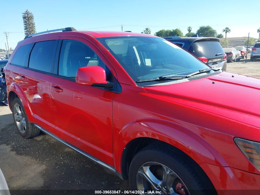 2017 Dodge Journey Crossroad Plus VIN: 3C4PDCGGXHT571999 Lot: 39653847