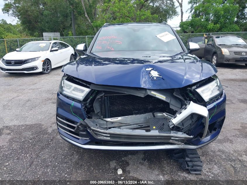 2018 Audi Sq5 3.0T Premium Plus VIN: WA1A4AFY9J2028018 Lot: 39653853