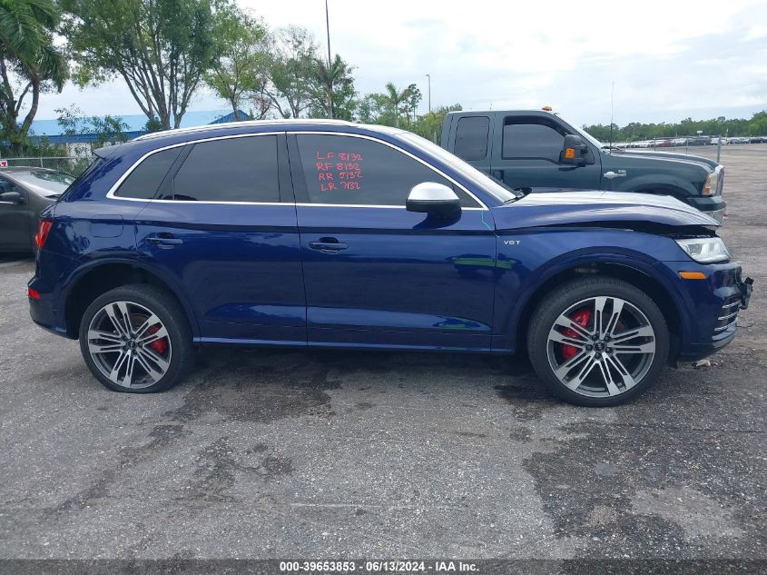 2018 Audi Sq5 3.0T Premium Plus VIN: WA1A4AFY9J2028018 Lot: 39653853