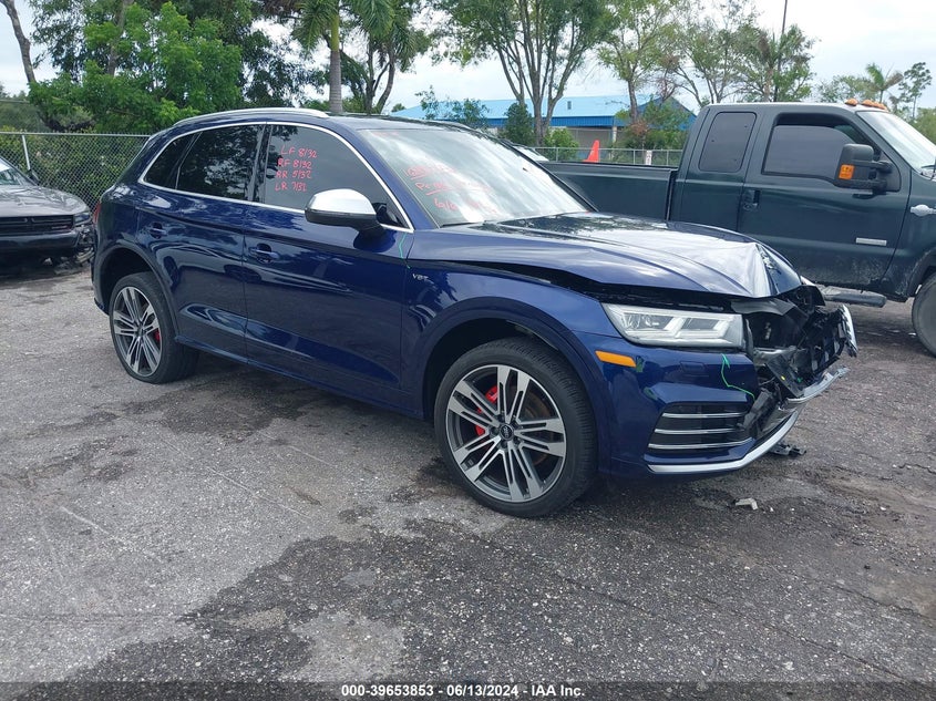 2018 Audi Sq5 3.0T Premium Plus VIN: WA1A4AFY9J2028018 Lot: 39653853