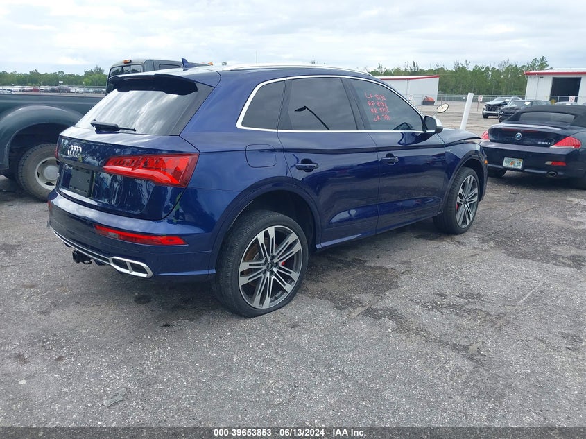 2018 Audi Sq5 3.0T Premium Plus VIN: WA1A4AFY9J2028018 Lot: 39653853