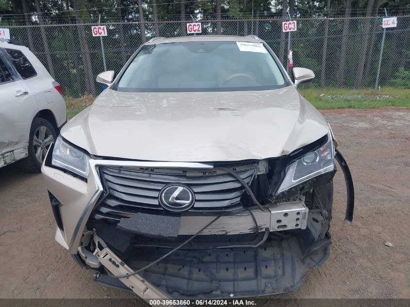 2017 Lexus Rx 350 VIN: 2T2BZMCA7HC088116 Lot: 39653860