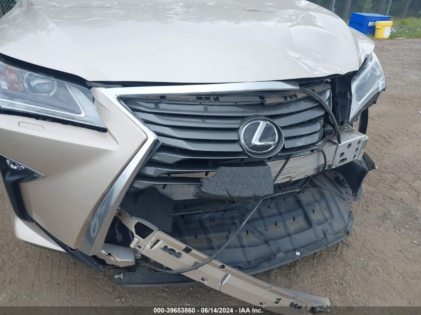 2017 Lexus Rx 350 VIN: 2T2BZMCA7HC088116 Lot: 39653860