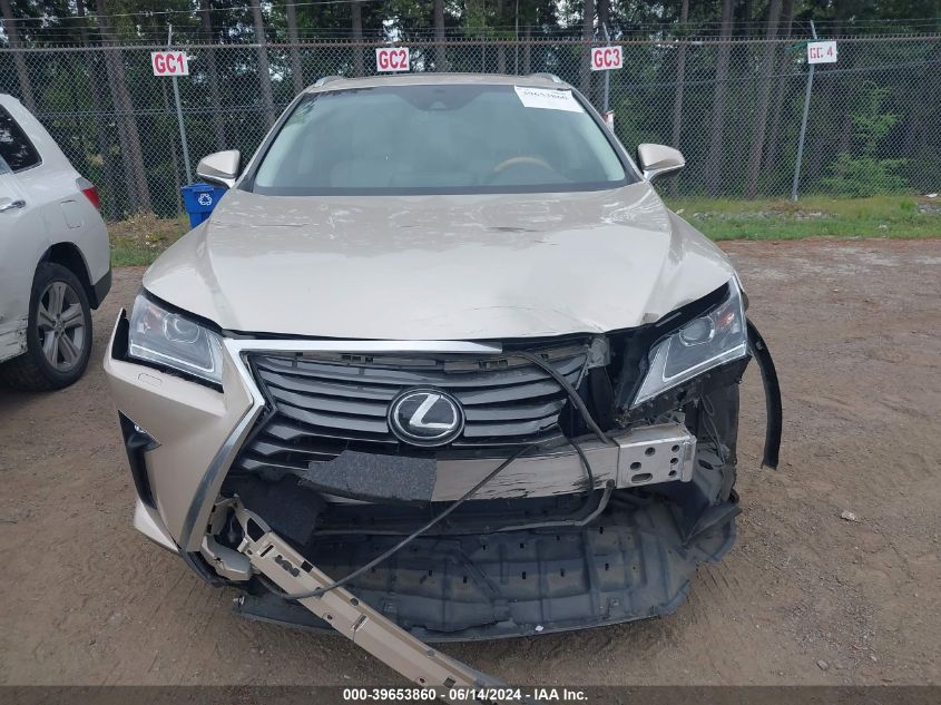 2017 Lexus Rx 350 VIN: 2T2BZMCA7HC088116 Lot: 39653860