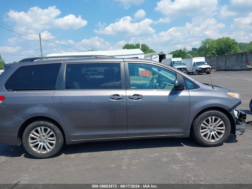 2012 Toyota Sienna Xle V6 8 Passenger VIN: 5TDYK3DC6CS266319 Lot: 39653872
