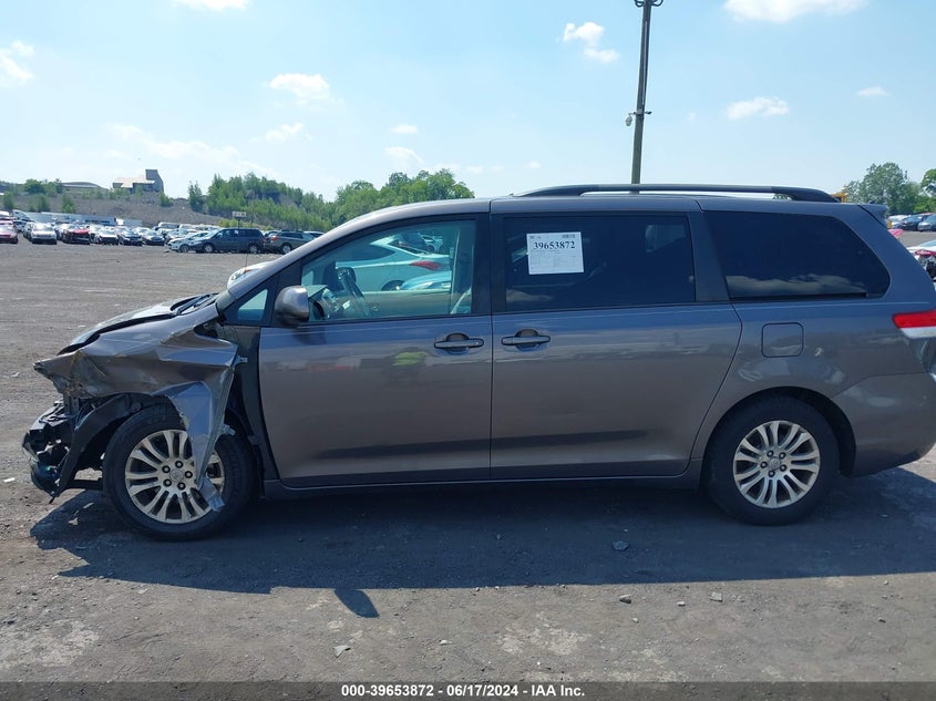 2012 Toyota Sienna Xle V6 8 Passenger VIN: 5TDYK3DC6CS266319 Lot: 39653872