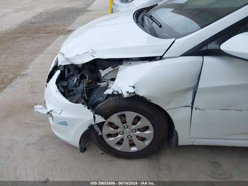 2015 Hyundai Accent Gls VIN: KMHCT4AE6FU810011 Lot: 39653886