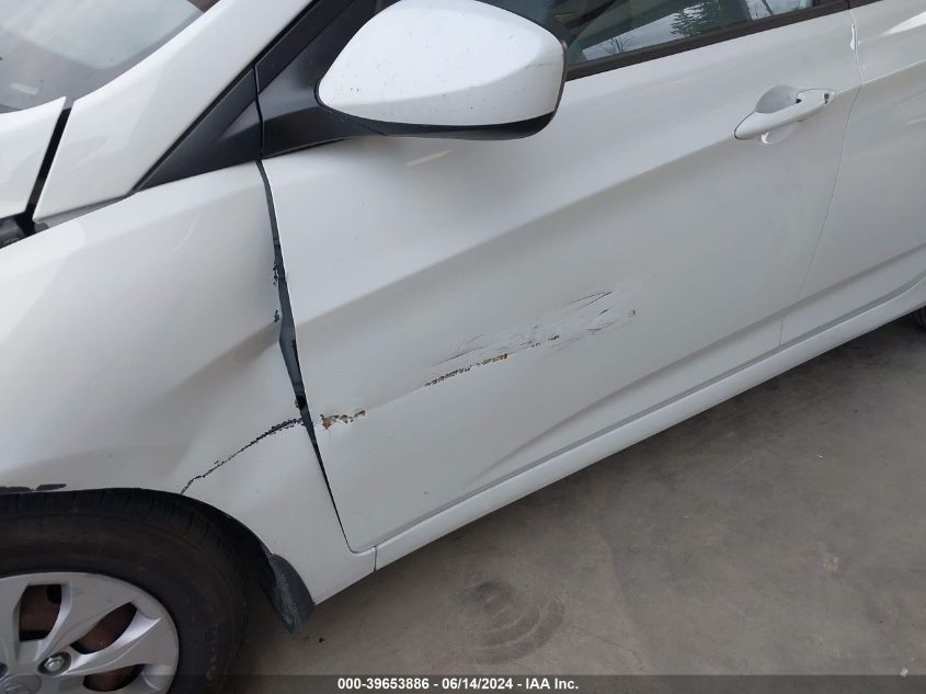 2015 Hyundai Accent Gls VIN: KMHCT4AE6FU810011 Lot: 39653886