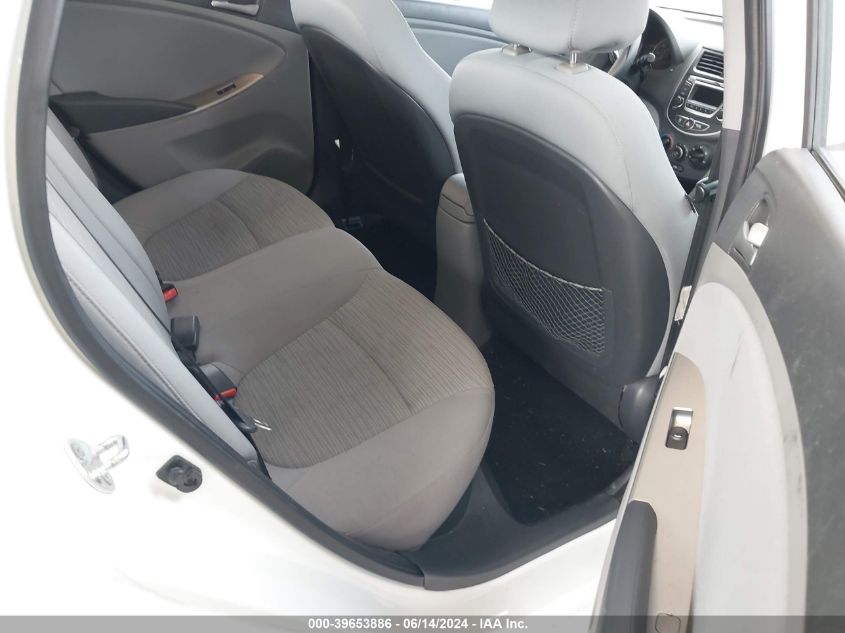 2015 Hyundai Accent Gls VIN: KMHCT4AE6FU810011 Lot: 39653886