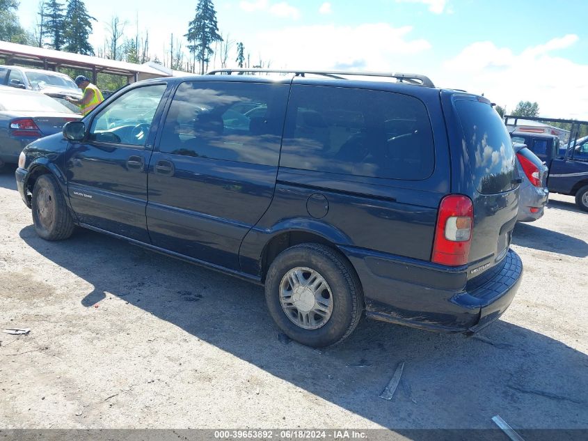 1999 Chevrolet Venture VIN: 1GNDX03E4XD329489 Lot: 39653892