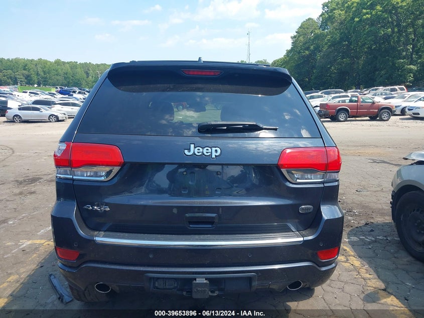 2014 Jeep Grand Cherokee Overland VIN: 1C4RJFCG3EC586053 Lot: 39653896