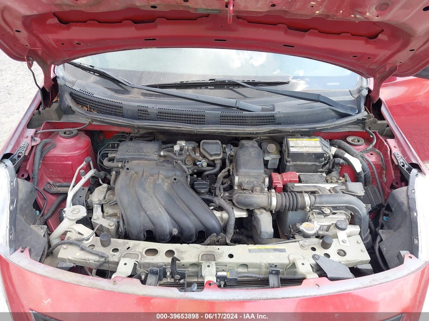 2013 Nissan Versa 1.6 S+ VIN: 3N1CN7AP6DL854201 Lot: 39653898