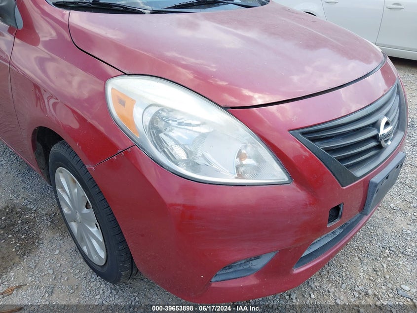 2013 Nissan Versa 1.6 S+ VIN: 3N1CN7AP6DL854201 Lot: 39653898