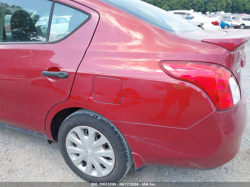 2013 Nissan Versa 1.6 S+ VIN: 3N1CN7AP6DL854201 Lot: 39653898