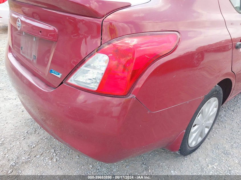 2013 Nissan Versa 1.6 S+ VIN: 3N1CN7AP6DL854201 Lot: 39653898