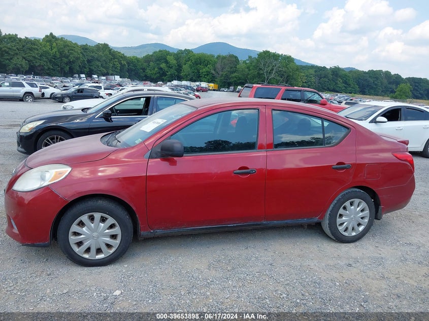 2013 Nissan Versa 1.6 S+ VIN: 3N1CN7AP6DL854201 Lot: 39653898