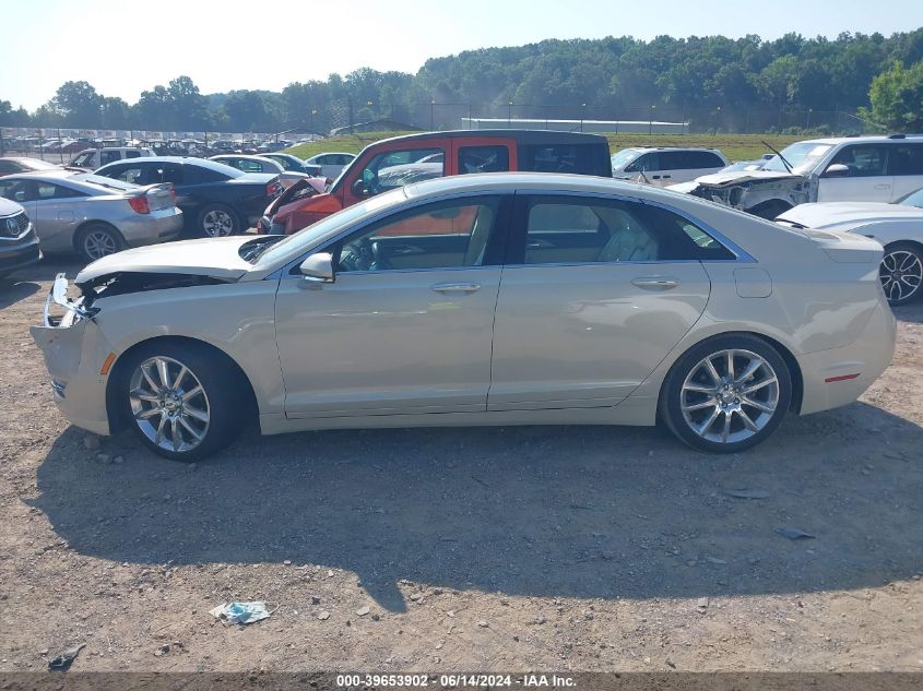 2015 Lincoln Mkz Hybrid VIN: 3LN6L2LU8FR624077 Lot: 39653902