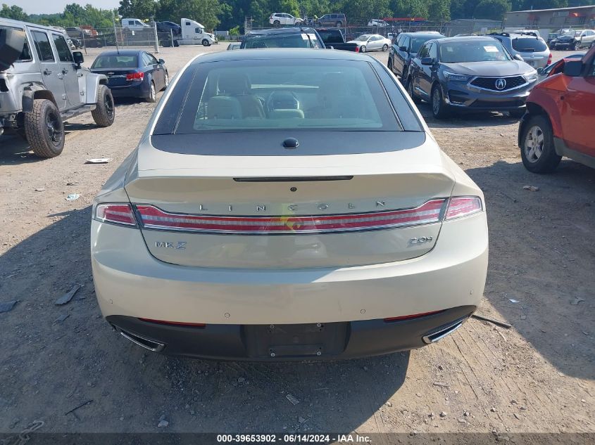 2015 Lincoln Mkz Hybrid VIN: 3LN6L2LU8FR624077 Lot: 39653902