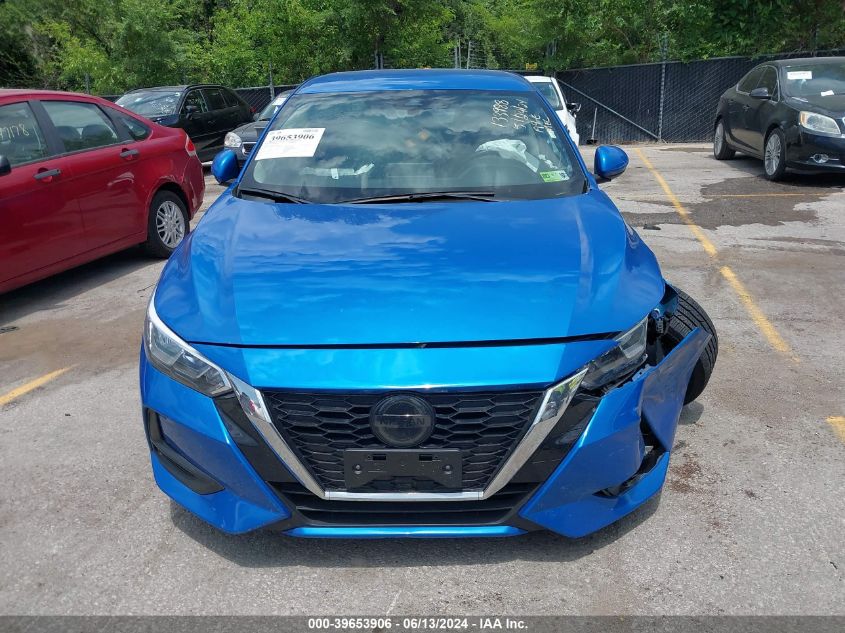 2022 Nissan Sentra Sv Xtronic Cvt VIN: 3N1AB8CV9NY264211 Lot: 39653906