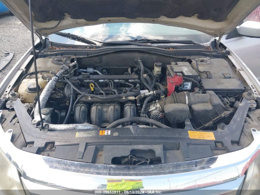 2010 Ford Fusion Se VIN: 3FAHP0HA3AR168332 Lot: 39653911