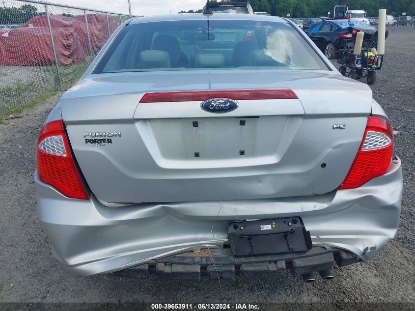 2010 Ford Fusion Se VIN: 3FAHP0HA3AR168332 Lot: 39653911