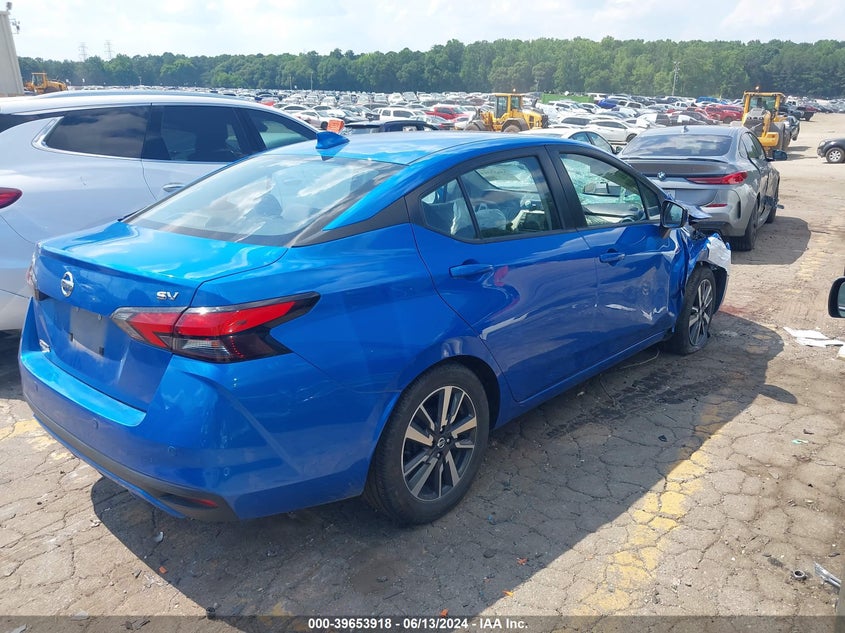 2020 Nissan Versa Sv Xtronic Cvt VIN: 3N1CN8EV9LL888386 Lot: 39653918