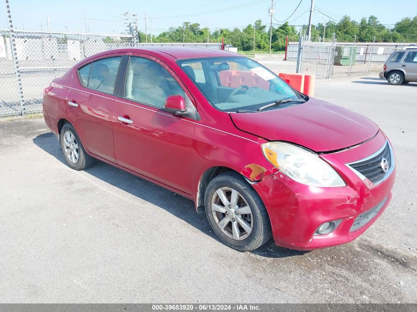 2012 Nissan Versa 1.6 Sl VIN: 3N1CN7AP3CL848502 Lot: 39653920