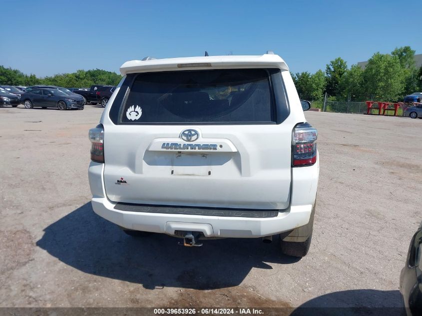 2018 Toyota 4Runner Sr5 VIN: JTEZU5JRXJ5166080 Lot: 39653926