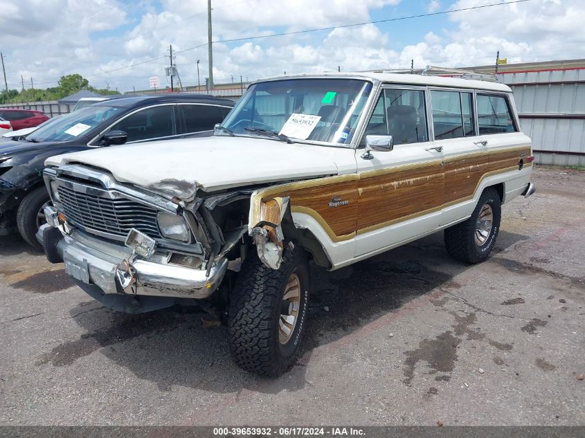 1985 Jeep Grand Wagoneer VIN: 1JCNJ15N9FT108474 Lot: 39653932