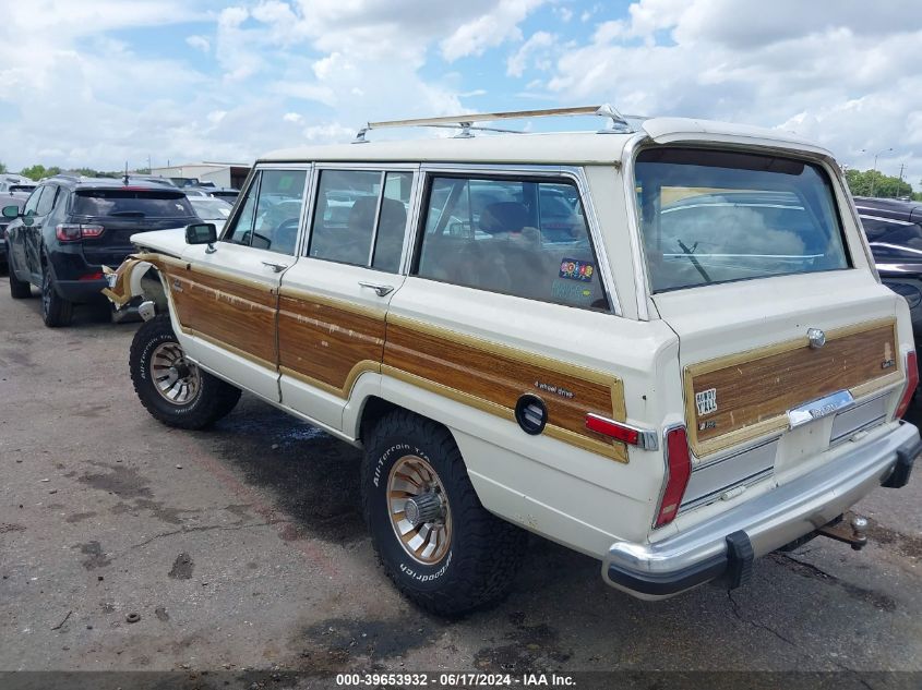 1985 Jeep Grand Wagoneer VIN: 1JCNJ15N9FT108474 Lot: 39653932