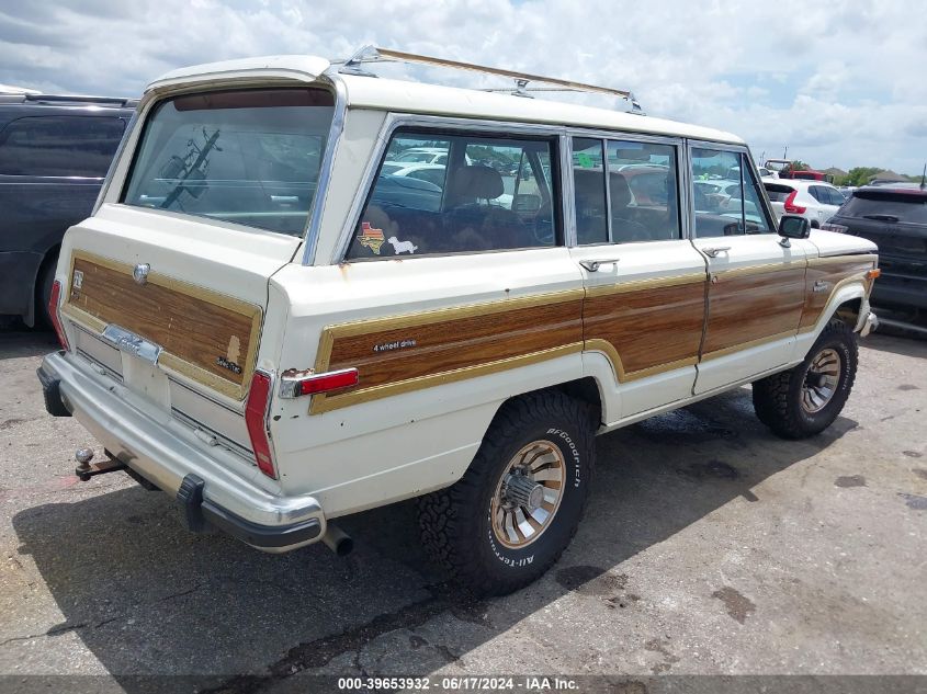 1985 Jeep Grand Wagoneer VIN: 1JCNJ15N9FT108474 Lot: 39653932