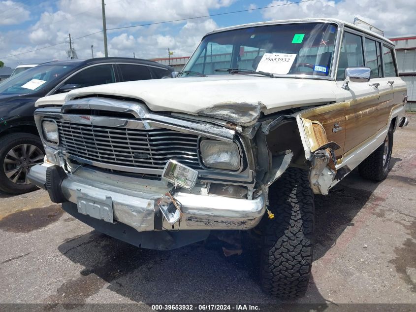 1985 Jeep Grand Wagoneer VIN: 1JCNJ15N9FT108474 Lot: 39653932