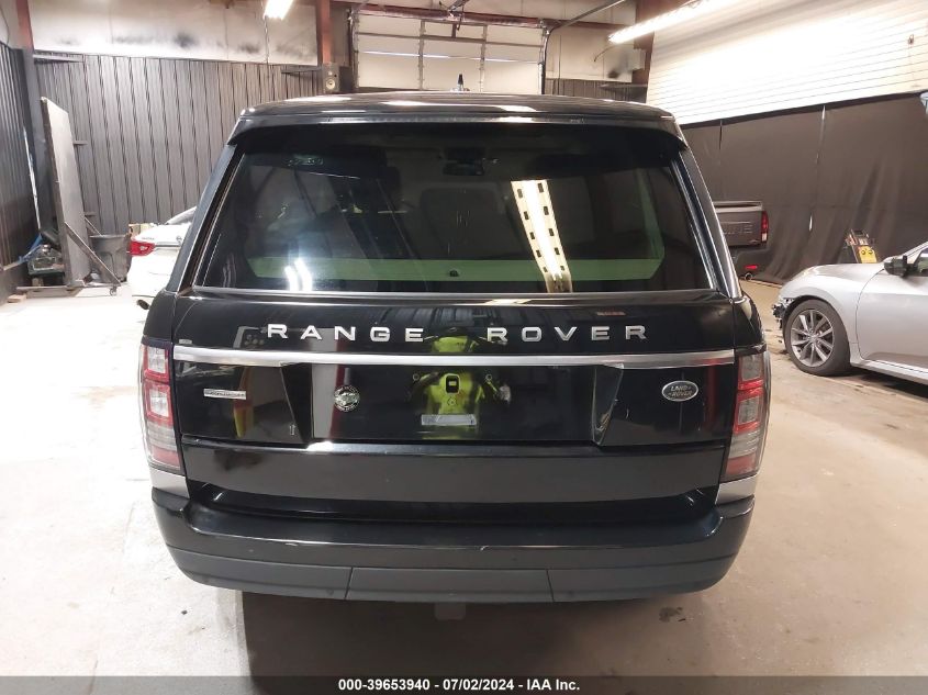 2016 Land Rover Range Rover Supercharged VIN: SALGS2EFXGA259416 Lot: 39653940