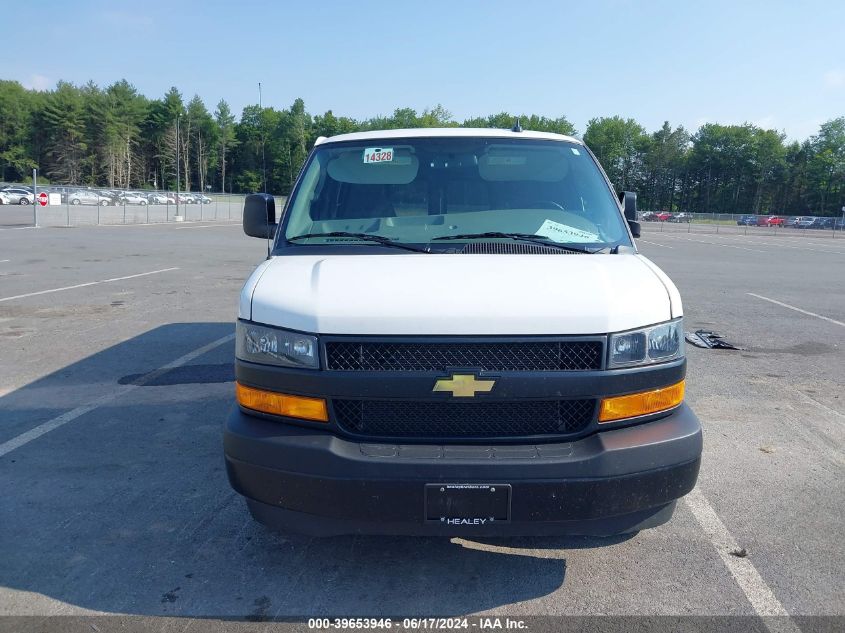 2022 Chevrolet Express Cargo Rwd 3500 Extended Wheelbase Wt VIN: 1GCZGHFP0N1281806 Lot: 39653946