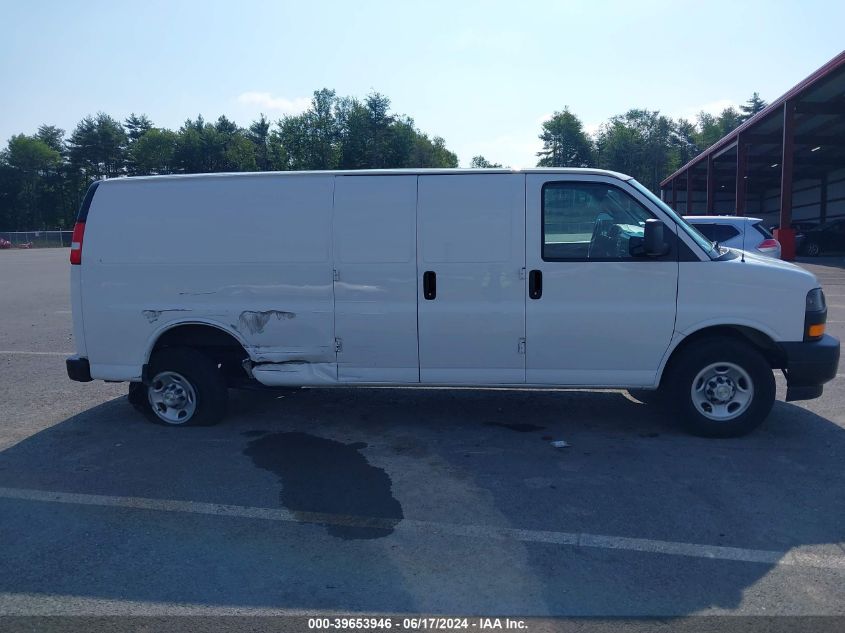 2022 Chevrolet Express Cargo Rwd 3500 Extended Wheelbase Wt VIN: 1GCZGHFP0N1281806 Lot: 39653946