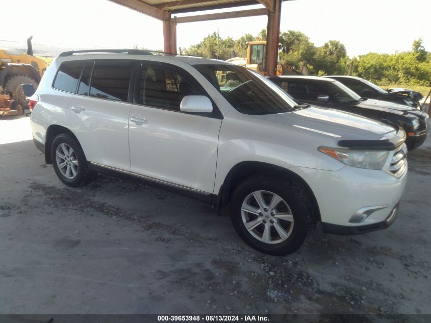 2012 Toyota Highlander Se V6 VIN: 5TDBK3EH1CS128994 Lot: 39653948