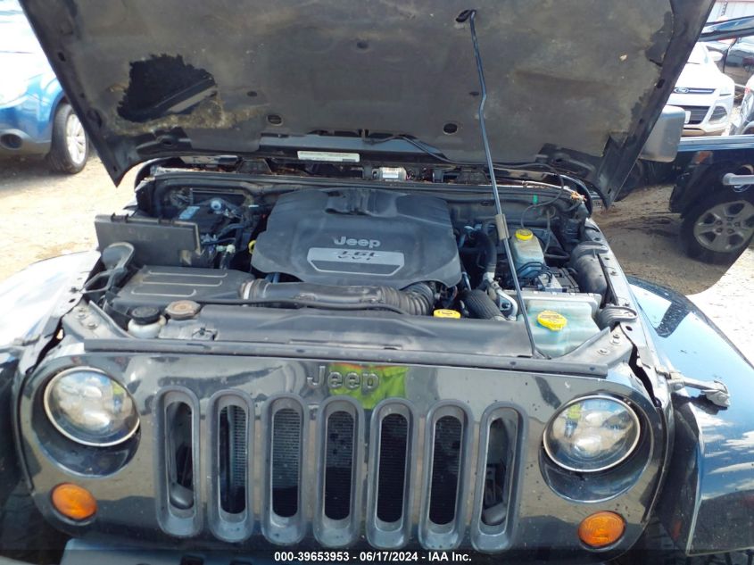 2012 Jeep Wrangler Unlimited Sahara VIN: 1C4BJWEG0CL264742 Lot: 39653953