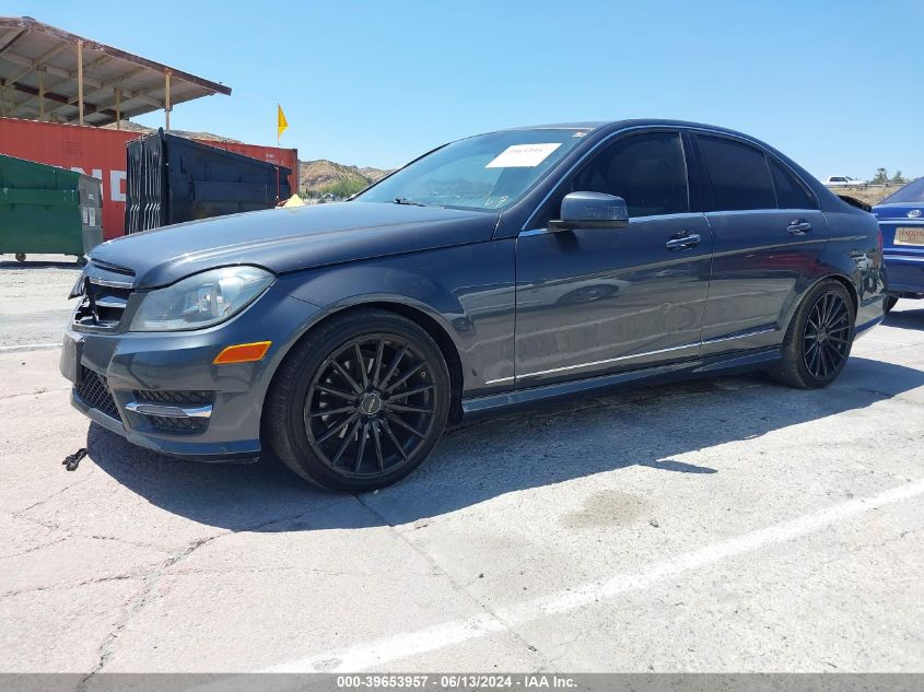 VIN WDDGF4HB4ER305679 2014 Mercedes-Benz C 250, Lux... no.2