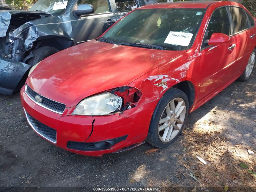 2013 Chevrolet Impala Ltz VIN: 2G1WC5E31D1214760 Lot: 39653963